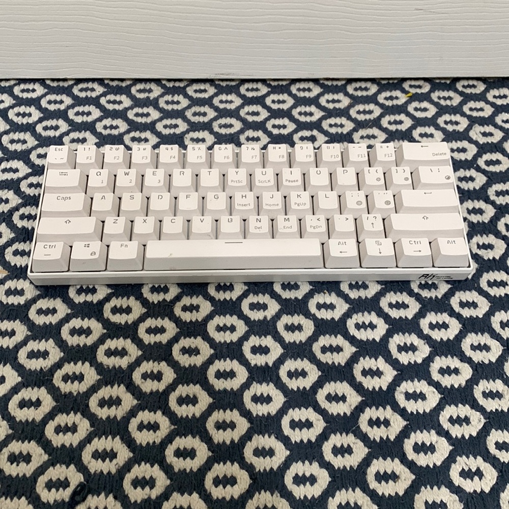 RK Royal Kludge (RK61) Wired/Wireless Blue Switches 60% Gaming Keyboard